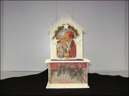 BL-CM6375A Santa with Child Container