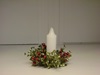 BL-BE3081 Glitter Berries & Leaves Candle Ring
